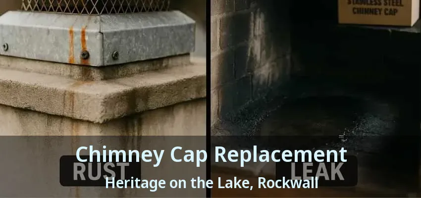 Chimney Cap Replacement Heritage on the Lake, Rockwall - TX