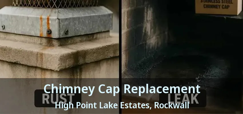 Chimney Cap Replacement High Point Lake Estates, Rockwall - TX
