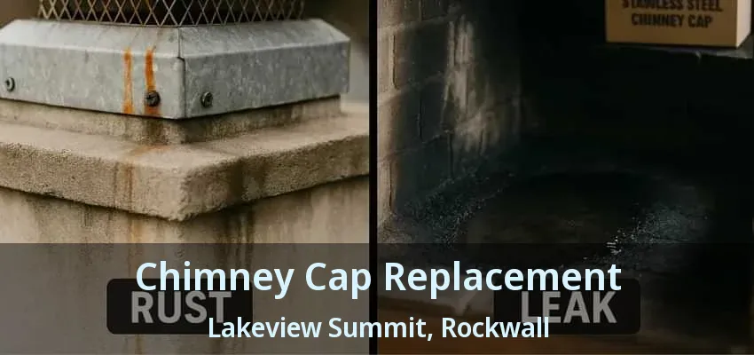 Chimney Cap Replacement Lakeview Summit, Rockwall - TX
