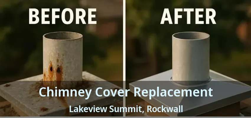 Chimney Cover Replacement Lakeview Summit, Rockwall - TX