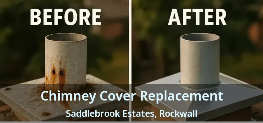 Chimney Cover Replacement Saddlebrook Estates, Rockwall - TX