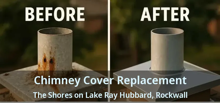 Chimney Cover Replacement The Shores on Lake Ray Hubbard, Rockwall - TX