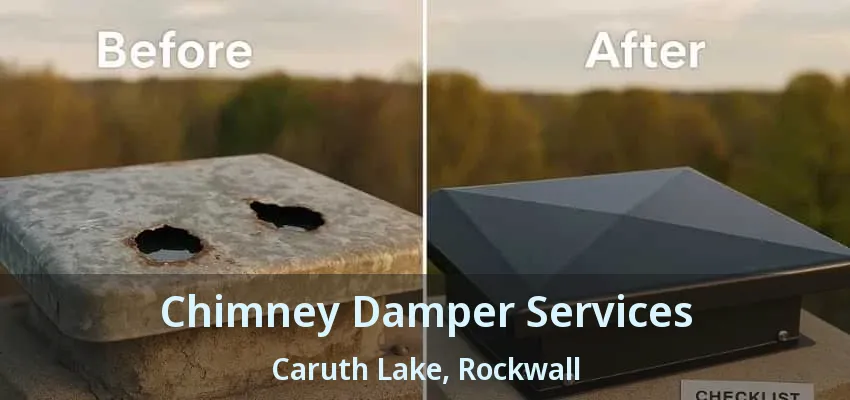 Chimney Damper Services Caruth Lake, Rockwall - TX