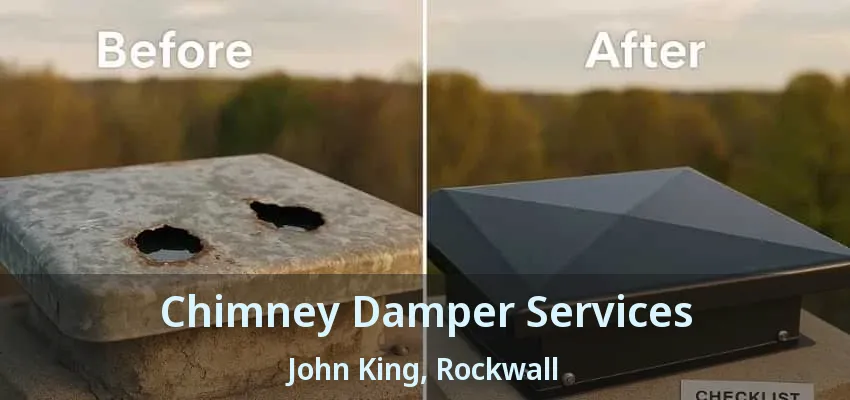 Chimney Damper Services John King, Rockwall - TX