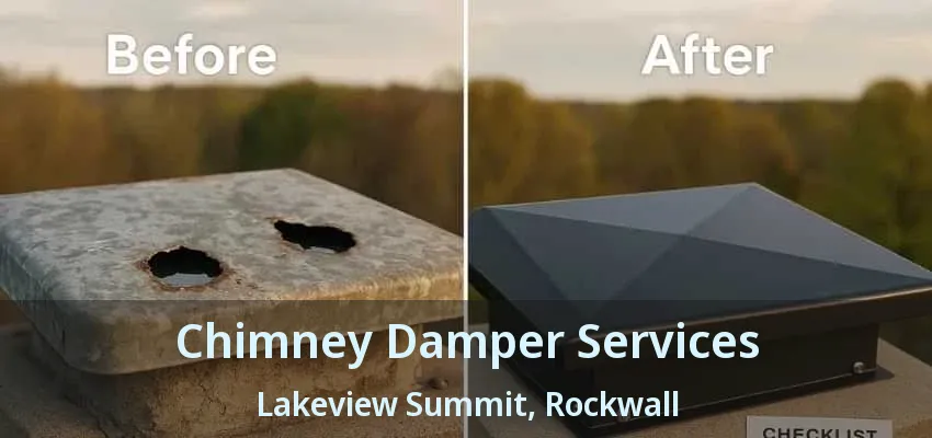Chimney Damper Services Lakeview Summit, Rockwall - TX