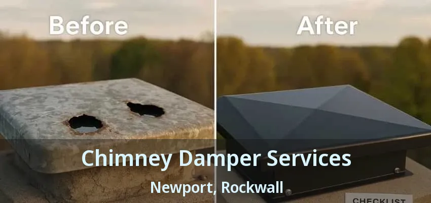 Chimney Damper Services Newport, Rockwall - TX