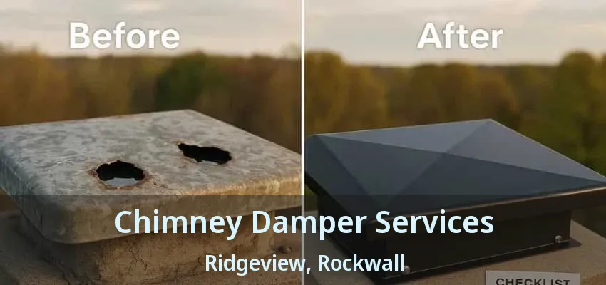 Chimney Damper Services Ridgeview, Rockwall - TX