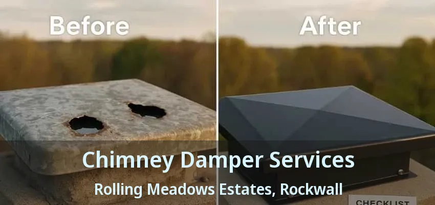Chimney Damper Services Rolling Meadows Estates, Rockwall - TX
