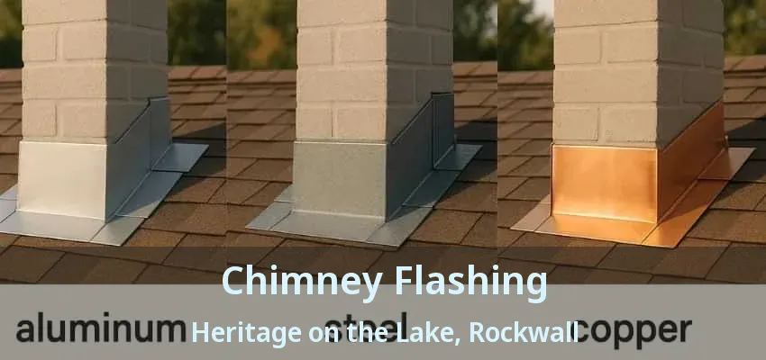 Chimney Flashing Heritage on the Lake, Rockwall - TX