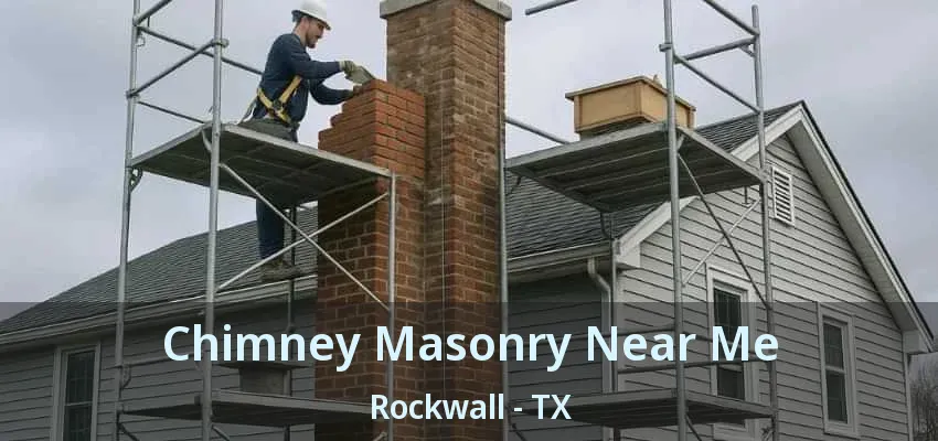 Chimney Masonry Near Me Rockwall - TX