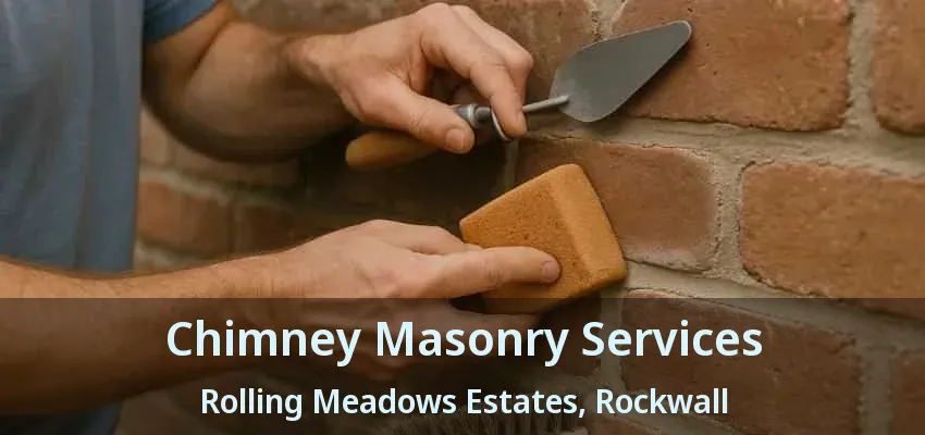 Chimney Masonry Services Rolling Meadows Estates, Rockwall - TX