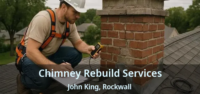 Chimney Rebuild Services John King, Rockwall - TX