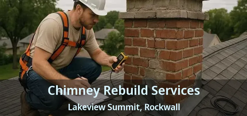 Chimney Rebuild Services Lakeview Summit, Rockwall - TX