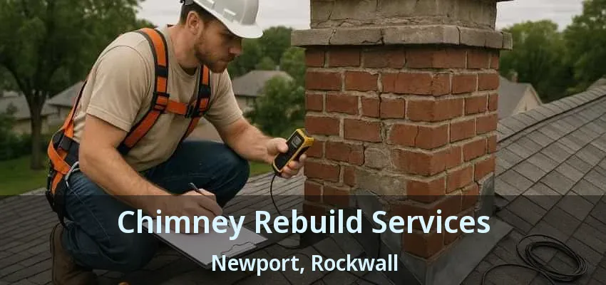 Chimney Rebuild Services Newport, Rockwall - TX