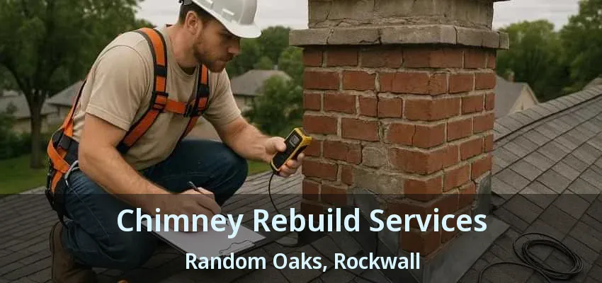 Chimney Rebuild Services Random Oaks, Rockwall - TX