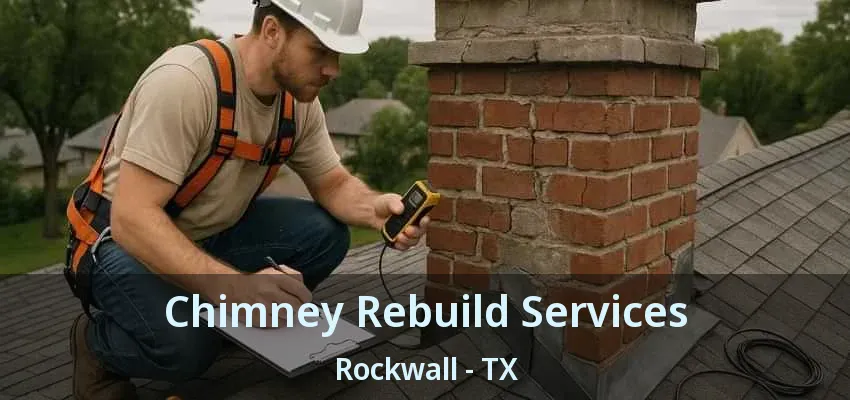 Chimney Rebuild Services Rockwall - TX