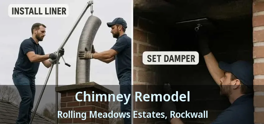 Chimney Remodel Rolling Meadows Estates, Rockwall - TX