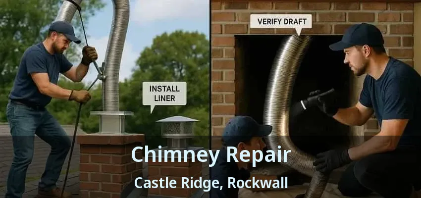 Chimney Repair Castle Ridge, Rockwall - TX