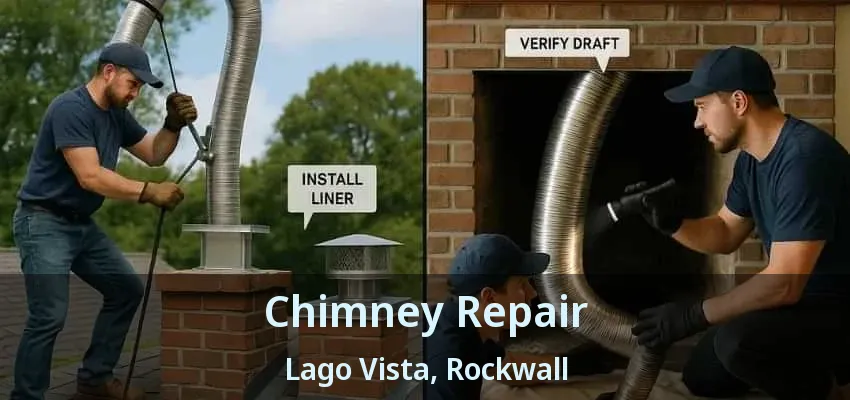 Chimney Repair Lago Vista, Rockwall - TX