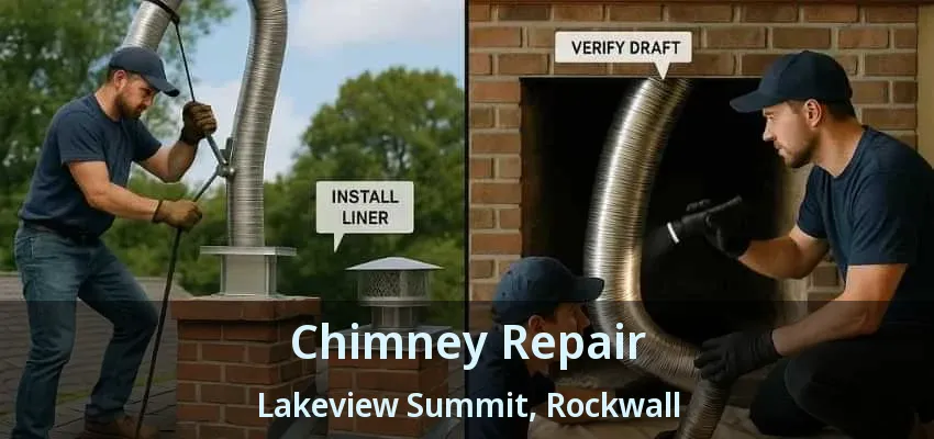 Chimney Repair Lakeview Summit, Rockwall - TX