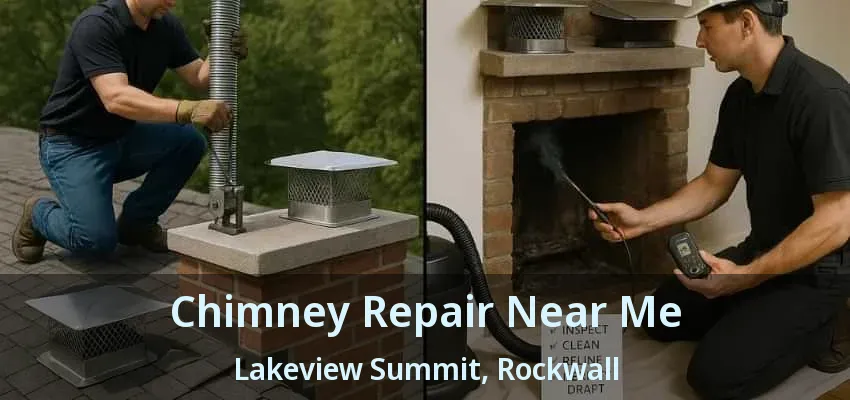 Chimney Repair Near Me Lakeview Summit, Rockwall - TX