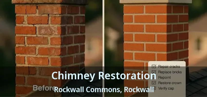 Chimney Restoration Rockwall Commons, Rockwall - TX