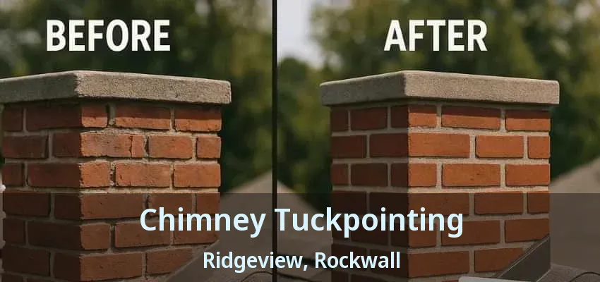 Chimney Tuckpointing Ridgeview, Rockwall - TX
