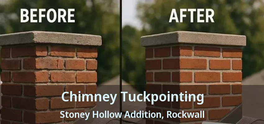 Chimney Tuckpointing Stoney Hollow Addition, Rockwall - TX