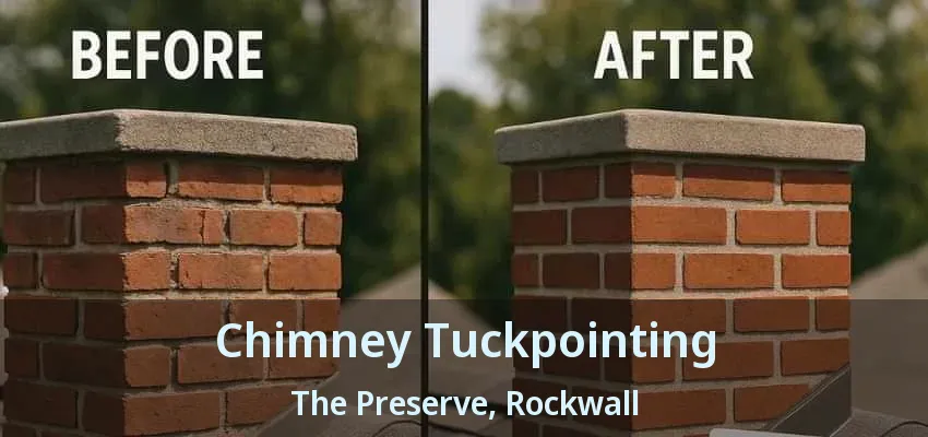 Chimney Tuckpointing The Preserve, Rockwall - TX