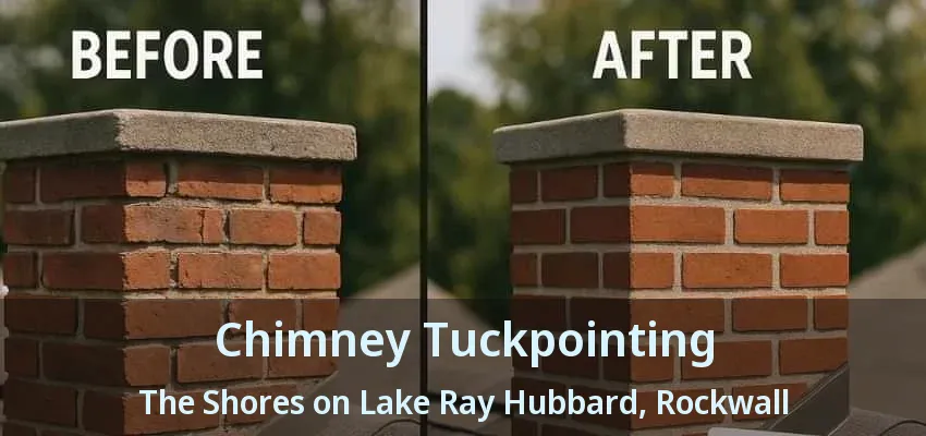 Chimney Tuckpointing The Shores on Lake Ray Hubbard, Rockwall - TX