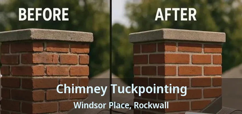 Chimney Tuckpointing Windsor Place, Rockwall - TX