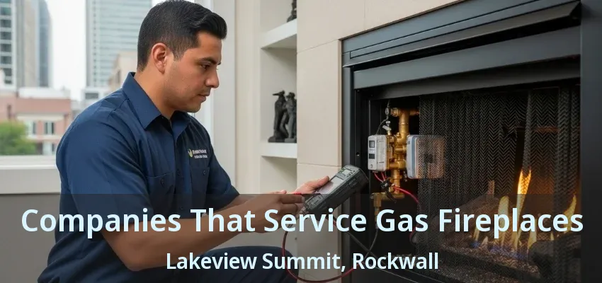 Companies That Service Gas Fireplaces Lakeview Summit, Rockwall - TX