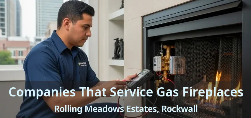 Companies That Service Gas Fireplaces Rolling Meadows Estates, Rockwall - TX