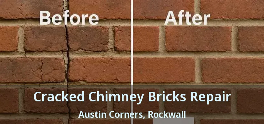 Cracked Chimney Bricks Repair Austin Corners, Rockwall - TX
