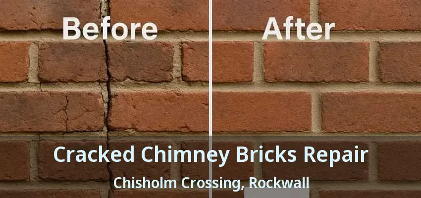 Cracked Chimney Bricks Repair Chisholm Crossing, Rockwall - TX