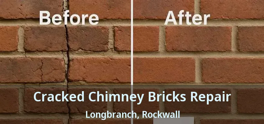 Cracked Chimney Bricks Repair Longbranch, Rockwall - TX