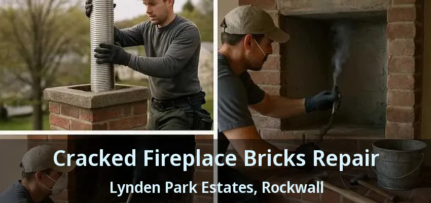 Cracked Fireplace Bricks Repair Lynden Park Estates, Rockwall - TX