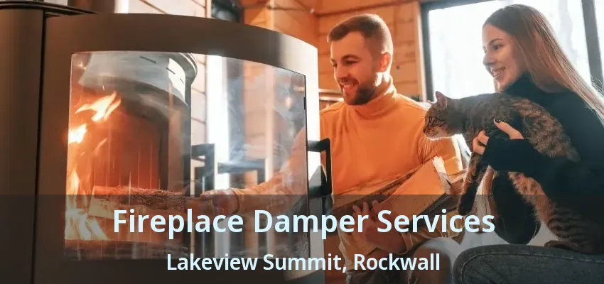 Fireplace Damper Services Lakeview Summit, Rockwall - TX