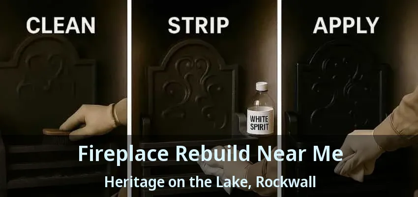 Fireplace Rebuild Near Me Heritage on the Lake, Rockwall - TX