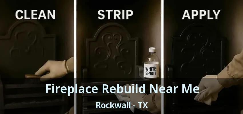 Fireplace Rebuild Near Me Rockwall - TX