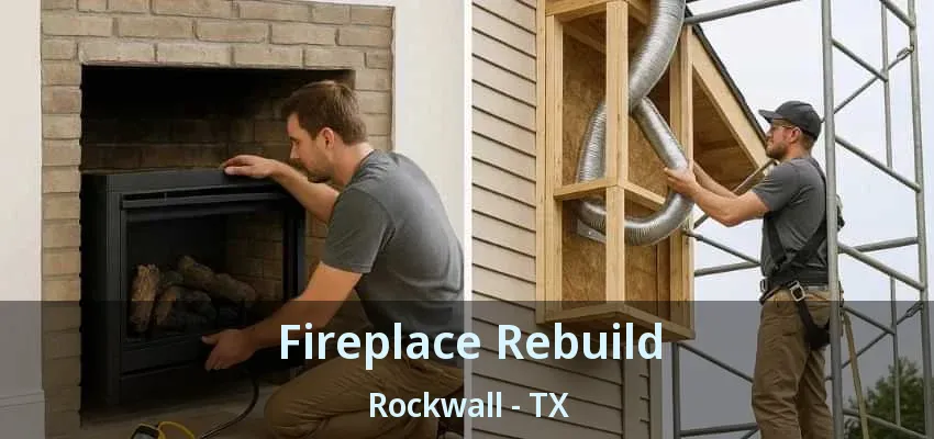 Fireplace Rebuild Rockwall - TX