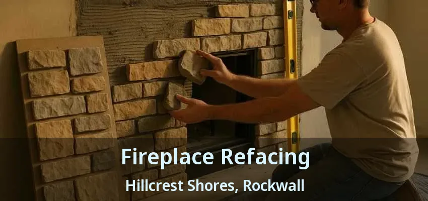 Fireplace Refacing Hillcrest Shores, Rockwall - TX