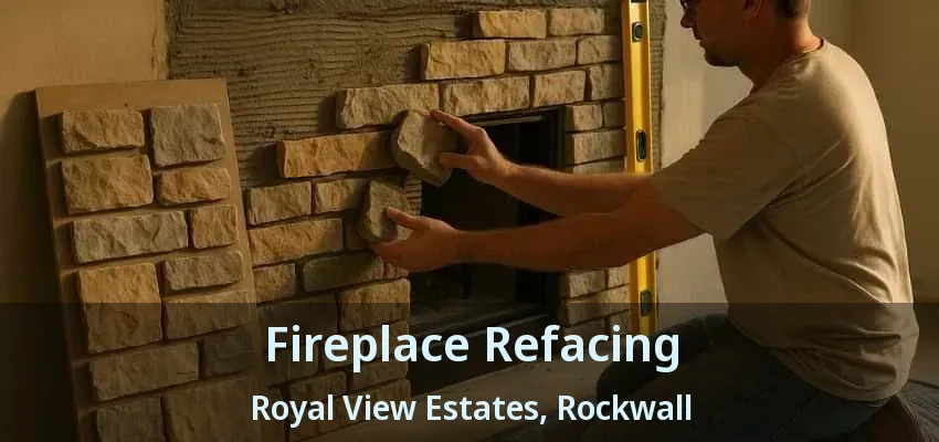 Fireplace Refacing Royal View Estates, Rockwall - TX