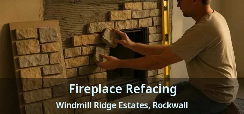 Fireplace Refacing Windmill Ridge Estates, Rockwall - TX