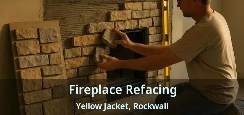 Fireplace Refacing Yellow Jacket, Rockwall - TX