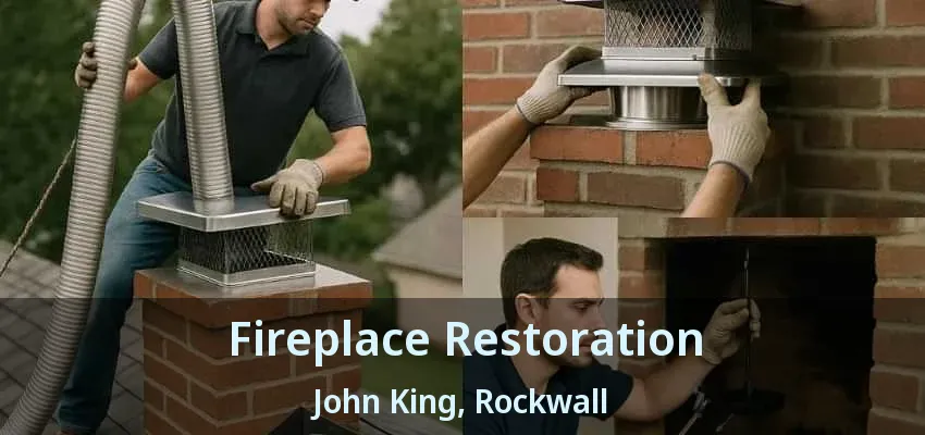 Fireplace Restoration John King, Rockwall - TX