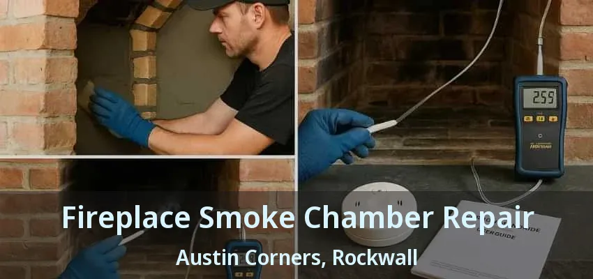 Fireplace Smoke Chamber Repair Austin Corners, Rockwall - TX