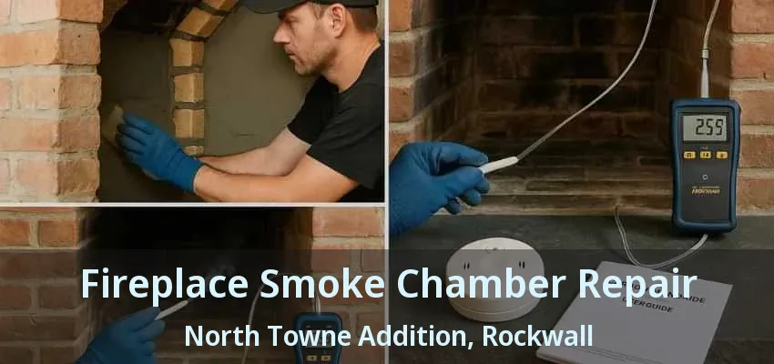 Fireplace Smoke Chamber Repair North Towne Addition, Rockwall - TX
