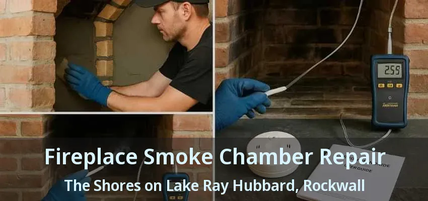 Fireplace Smoke Chamber Repair The Shores on Lake Ray Hubbard, Rockwall - TX