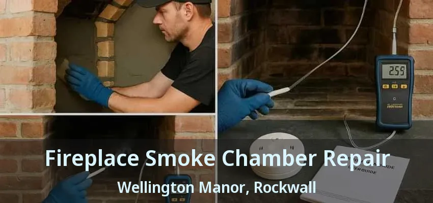 Fireplace Smoke Chamber Repair Wellington Manor, Rockwall - TX